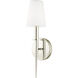 Witten 1 Light 4 inch Polished Nickel ADA ADA Wall Sconce Wall Light